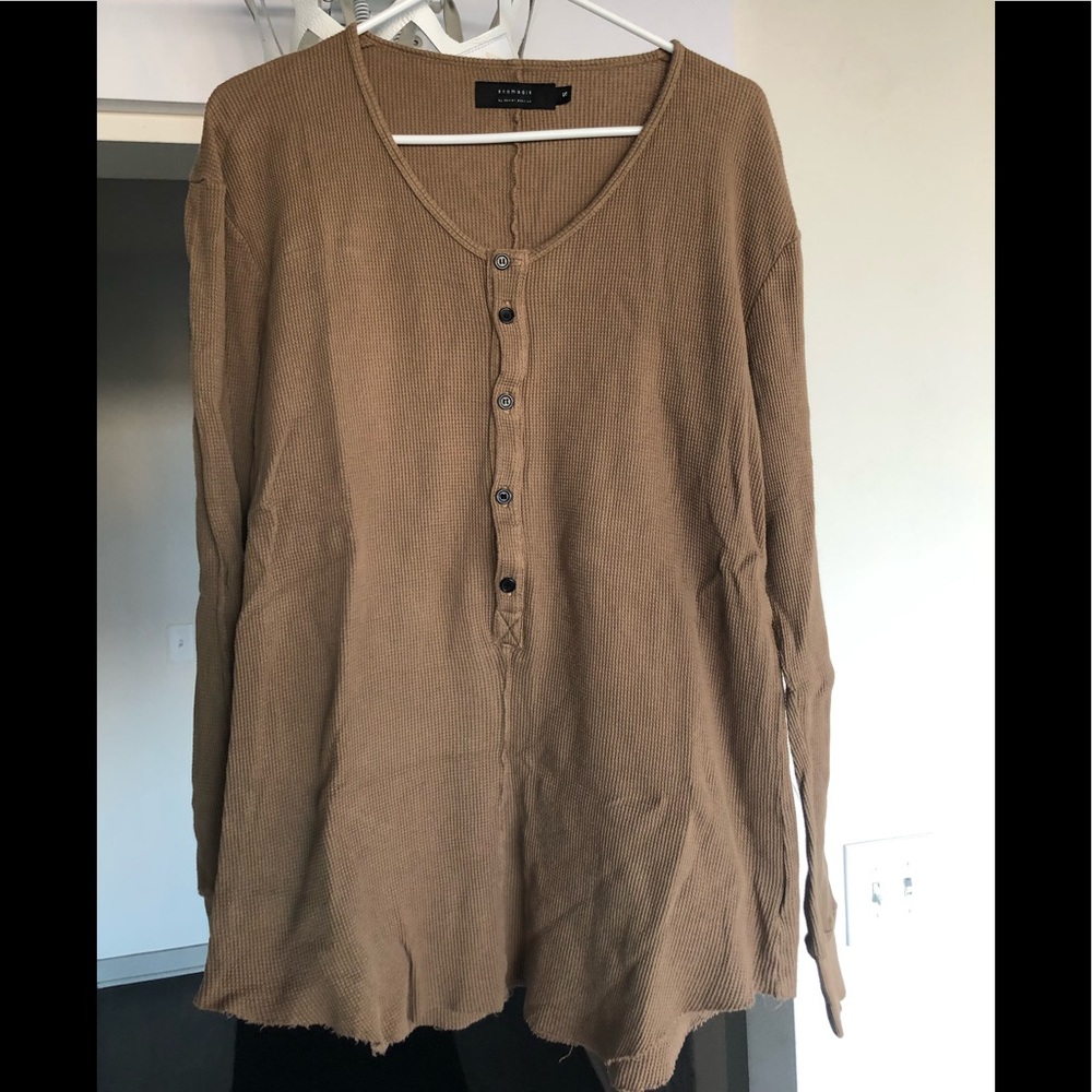 Daniel Patrick Long Sleeve Henley Thermal